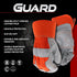 Boss Men's Guard Heavy Duty Work Gloves, Double Leather Cowhide Palm, Abrasion Resistant, X-Large (B71031-XL)