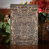 Unlined Journal - A5 Blank Sketchbook with Crosses 3D-Embossed Art Pattern, 8.4" x 5.7", 100 Sheets, 200 Pages, Gift