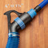 Dust Right 3-Piece Stacking Dust Port Adapter Set for Vacuum Hose & Tools, Glass Reinforced Polypropylene