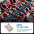 BlueStars SSR-25AA Solid State Relay, AC to AC Input 80-250VAC, Output 24-380VAC, 25A, Pack of 2