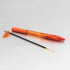 Retractable Ballpoint Pen, 1.0mm Medium Line, Orange Ink, Box of 12 by Pentel RSVP RT Colors