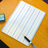 Flipside Products 9" x 12" Dry Erase Lined Board, Ruled Whiteboard for Kids Education, Pack of 12