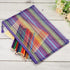 MECCANIXITY A4 Colorful Mesh Zipper Pouches, 6 Pack Pencil Case Document File Bags, Purple