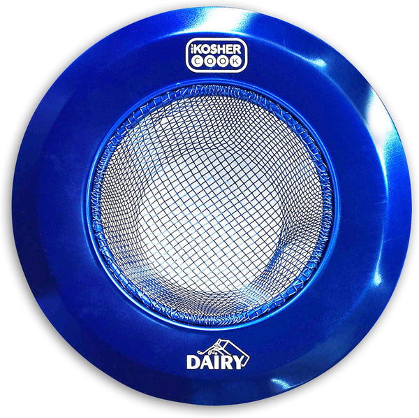 The Kosher Cook Dairy Blue Mesh Sink Strainer, Prevent Clogs and Stoppage