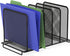 Simple Houseware 5 Section Upright File Sorter Organizer, Black Expandable
