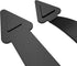 ZEKOO Garage Door Magnetic Decorative Hardware Kit, Set of 6 Faux Hinges and Handle for Garage Door Decoration.