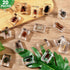 20Pcs Insect in Resin Specimen Set, Different Kind or Size Insect Specimen Bugs Collection for Teens