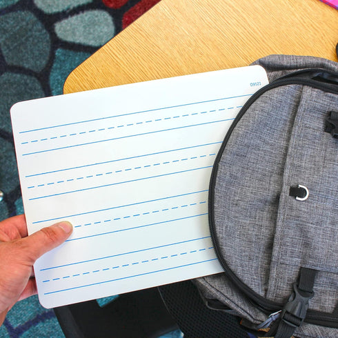 Flipside 9 x 12 Handwriting Dry Erase Board - Class Pack, 12 Bulk, Assorted
