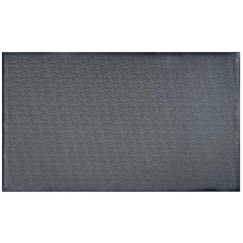 3/8" 24" 36", Durable Textured Sponge Vinyl Anti-Fatigue Mat, x Black