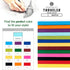 Pentalic 3" x 4" Pocket Sketchbook Traveler Journal - 160 Pages, Turquoise
