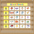 Teacher Created Resources Burlap 7 Pocket Chart (28" x 28") - 20837