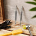 2 Pieces Spring Loaded Nail Set, Hammerless Trim Combination Tool Kit with 1/32 Inch to 4/32 Inch Tools for Carpentry