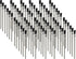 Pro Grade Acid Brushes, 72 Count, 3/8" Boar Hair Acid Flux Brushes