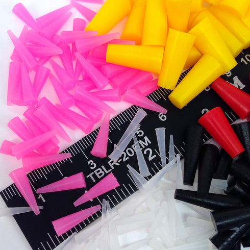 175 Piece Powder Coating Plugs, High Temp Silicone Rubber Tapered Stopper Kit