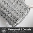 4 GRANNY SAYS Wicker Freestanding Toilet Paper Holder Stand with Storage, Modern Covered Toilet Paper Stand for Rolls