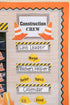 Teacher Under Construction Cones Accents