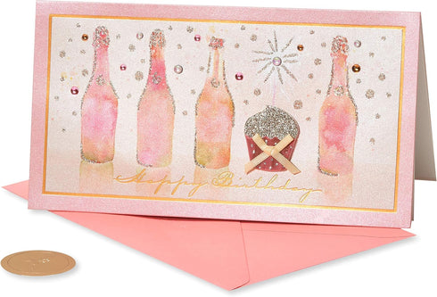 Papyrus Birthday Card for Her, Cupcake & Bubbly Kind of Day