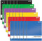 Better Office Products 1-Subject Spiral Notebooks, 24 Pack, Wide Rule, 70 Sheets, 8 x 10.5 Inches, Assorted Colors