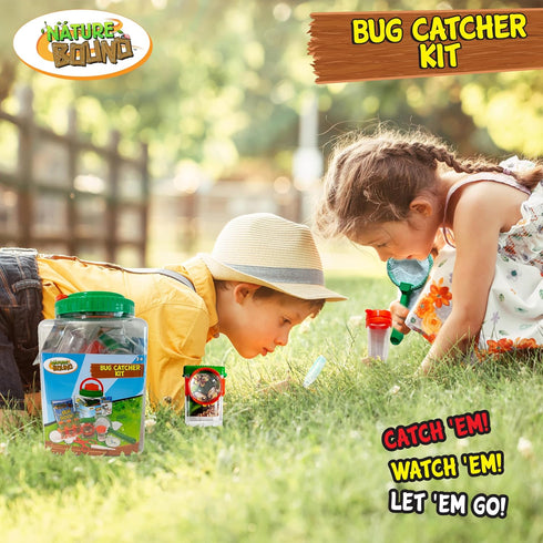 20 Set Nature Bound Bug Catcher Kit - Piece Outdoor Exploration for Kids - Educational & Fun - Safe Insect Catch