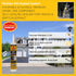 Sikaflex-410 Black Asphalt Sealant, Self-Leveling Hybrid Sealant for Filling Cracks, 9 fl. oz. Cartridge for Driveways,