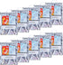 Superio Hot and Cold Insulated Bags for Food Delivery, Grocery Shopping Bags,