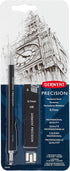 Derwent Mechanical Pencils 0.7, Metal Barrel, Precision, HB (2302429)