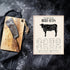 TMO2 Cuts of Meat Poster - Beef Cuts Chart - (11x14') Unframed