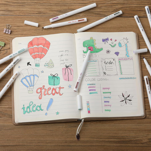 Mr. Pen Aesthetic Highlighters - 12 Pack Chisel Tip Muted Pastel Colors for School and Journaling