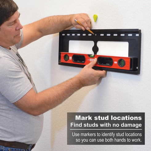Calculated Industries 7310 StudMark Magnetic Stud Finder with 2 Removable Magnet Markers, Updated 2020