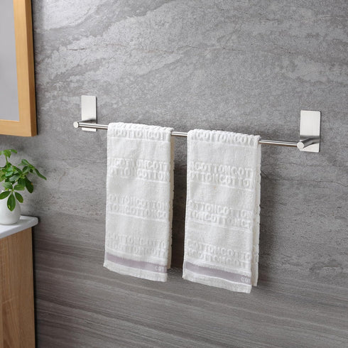 Taozun 24 Inch Towel Bar - Self Adhesive Holder, Hand Towel Rack Stick on Wall, SUS 304 Stainless Steel