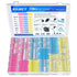 Kuject 720PCS Heat Shrink Wire Connectors Kit, Electrical Waterproof Crimp Butt Terminals, Insulated Spade Connectors