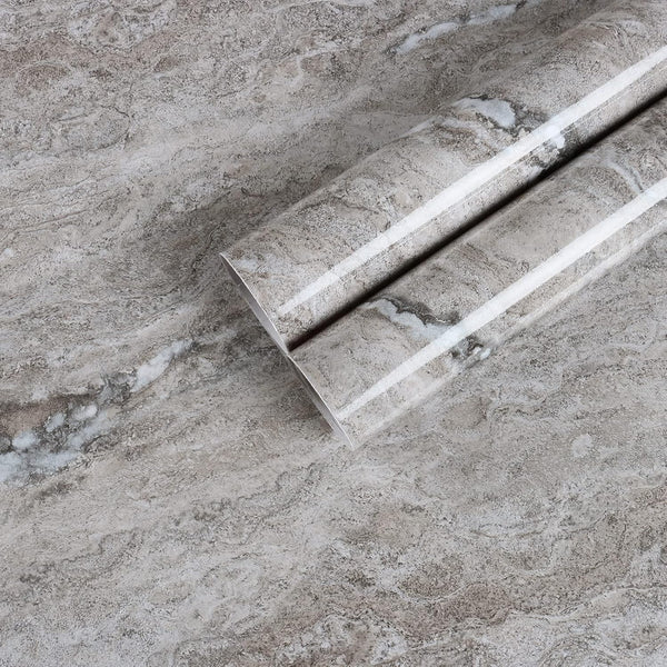 Marble Countertop Contact Paper, 17.7x100 Inch Peel and Stick Wallpaper for Kitchen Waterproof Removable Stick Paper