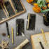 Feifeiya 30 Set 60th Birthday Party Favor for Guest Anniversary Party Favor with Black and Gold Ballpoint Pens