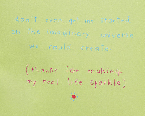 Papyrus Friendship Card with Real Life Sparkle