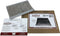 NEW Raised Stainless-Steel Screen Technology Gutter Cover, Fits any Traditional 5-inch Gutter, 8-inch Sample Pack