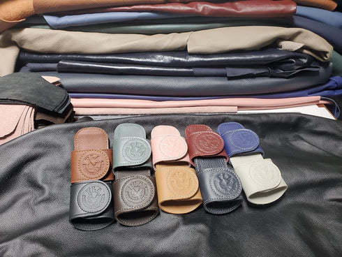 Stethoscope Holder Pro with Clip, Handmade in USA Genuine Leather, Perfect for Physicians, Nurses & Medical Students