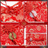 Silk Wedding Red Envelopes 12 Pcs for Lucky Money, Chinese New Year Red Packets for 2024 Spring Festival
