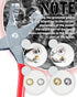 150Pcs 1/2 Inch Grommet Tool Kit, Eyelet Kit with Leather Hole Punch Pliers, Gold and Silver Metal Eyelets