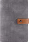 CAGIE A5 Refillable Faux Leather Traveler Notebook Binder, 6 Ring Personal Organizer for Men Women