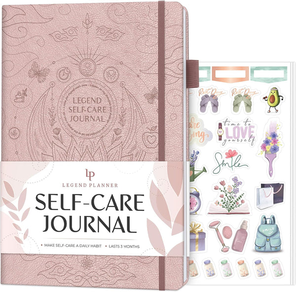 Legend Self-Care Journal Guided Daily Reflection Journal to Support Mental & Physical