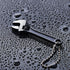 Chumia 12 Pieces Adjustable Hand Wrench, Black Spanner Tool with Wide Jaw