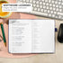 Clever Fox Password Book with Alphabetical Tabs - Internet Address Organizer Logbook, Medium Password Keeper