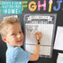 Hadley Designs Magnetic Chore Chart for Kids and Families – Reusable Dry Erase Responsibility Board, 12x17