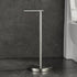 SUS304 Toilet Paper Holder Stand Stainless Steel Freestanding Toilet Wipes Dispenser Modern Bathroom Storage Floor Free