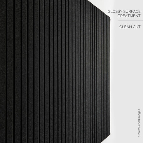 Large Cork Board for Office, Black Felt Board Alternative, Slat Wall Paneling, Felt Bulletin Board Tiles for Wall