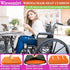 Wiesumirt Tailbone Plus Size Gel Seat Cushion for Long Sitting, Extra Large and Thick, Seat Cushion for Back, Sciatica