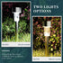 16 Pack SOLPEX Solar Outdoor Lights Pathway, Stainless Steel Solar Lights Outdoor Waterproof,LED Landscape Lighting