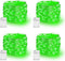 Dazzle Bright Fairy Lights Battery Operated, 4 Pack Total 80FT 240LED Silver