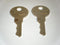 Steelcase File Cabinet Keys from FR401 to FR450 Chicago Office Furniture Desk Keys. 2 - Keys Just Match Your Number Steel Case (FR401)