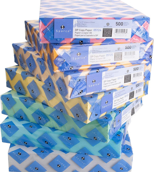 Sparco 05124 Premium Copy Paper - 20Lb, 8-1/2" x 11", 500/RM, Pink Color